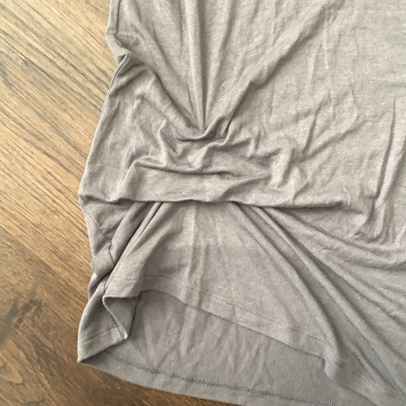 Athleta gray side ruched tank top size XS - Picture 4 of 5